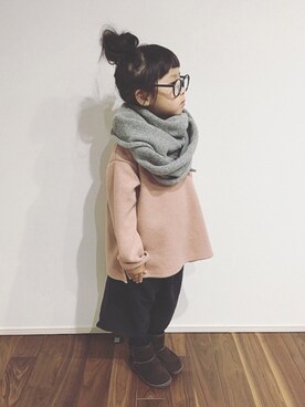 kinaさん（キッズ・110cm）の冬コーディネート