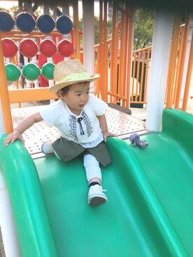 hanacoさん（キッズ・80cm）の秋コーディネート