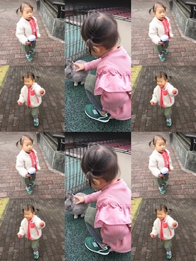 hanacoさん（キッズ・80cm）の秋コーディネート