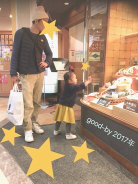 「良いお年を」｜hanacoさん（キッズ・80cm）の冬コーディネート