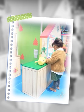 hanacoさん（キッズ・80cm）の冬コーディネート