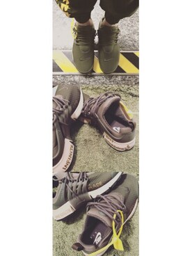 「sneakers」｜「アイテム（その他）」を使った、Keyronさん（メンズ・183cm）の秋コーディネート