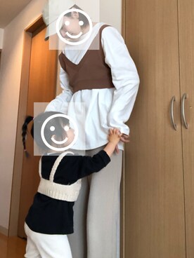 「reca（レカ）のアイテム（パンツ）」を使った、su-zuさん（キッズ・90cm）の春コーディネート