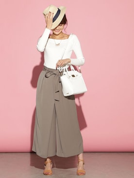 サマンサタバサ スタッフさん（レディース・160cm）の春コーディネート