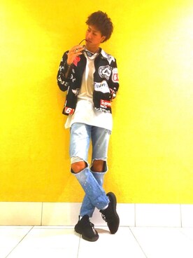 スタジャンを使った 登坂広臣 の人気ファッションコーディネート 年齢 歳 24歳 Wear