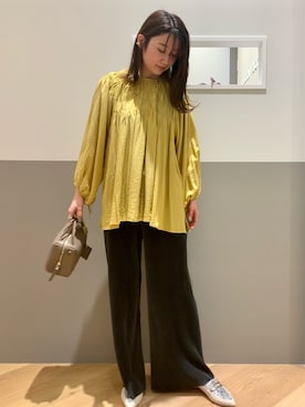 「YECCA VECCA（イェッカヴェッカ）のアイテム（パンプス）」を使った、aiさん（レディース・162cm）の春コーディネート