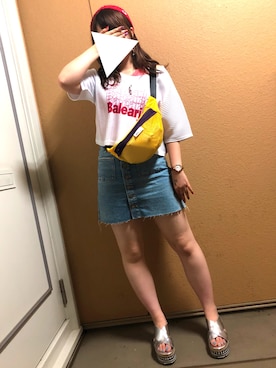 Mさん(レディース・158cm)の夏コーディネート