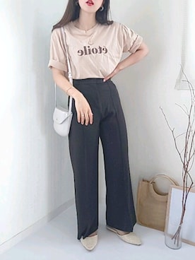 「Aco Design（アコデザイン）のアイテム」を使った、michanさん（レディース・160cm）の夏コーディネート