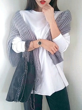 michanさん（レディース・160cm）の秋コーディネート