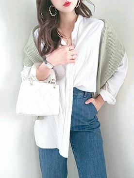 michanさん（レディース・160cm）の冬コーディネート