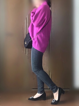 kumiさん（レディース・158cm）の冬コーディネート