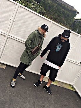 「SSUR（サー）のアイテム」を使った、k.u.b.oさん（メンズ・178cm）の秋コーディネート