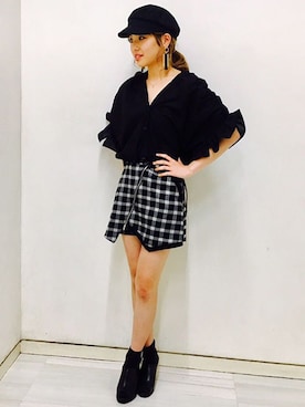 BARAKさん（レディース・159cm）の秋コーディネート