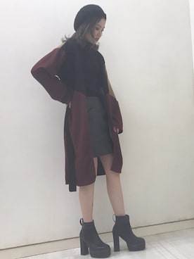 BARAKさん（レディース・159cm）の秋コーディネート