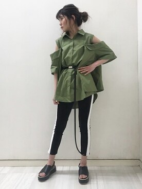 BARAKさん（レディース・159cm）の夏コーディネート