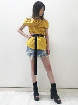 BARAKさん（レディース・159cm）の夏コーディネート