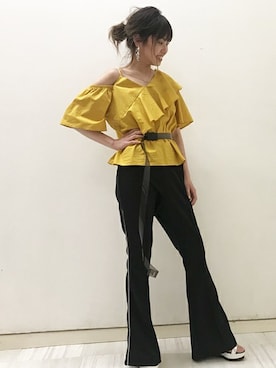 BARAKさん（レディース・159cm）の夏コーディネート