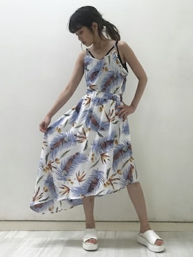 BARAKさん（レディース・159cm）の夏コーディネート