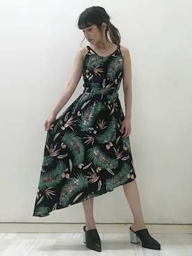 BARAKさん（レディース・159cm）の夏コーディネート