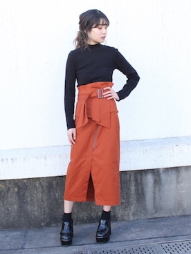 BARAKさん（レディース・159cm）の秋コーディネート