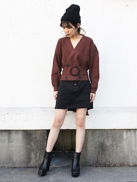 BARAKさん(レディース・160cm)の冬コーディネート