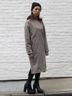 BARAKさん（レディース・160cm）の冬コーディネート