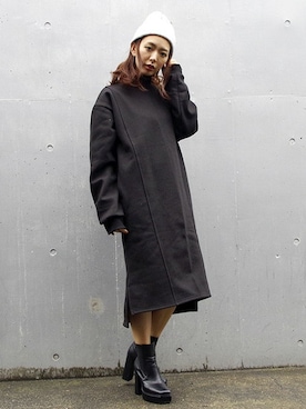 BARAKさん（レディース・160cm）の冬コーディネート