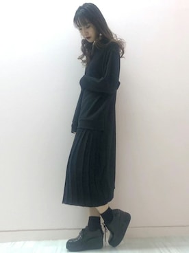 BARAKさん（レディース・168cm）の冬コーディネート