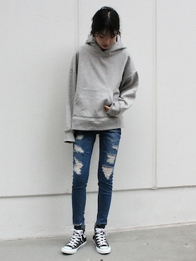 BARAKさん（レディース・160cm）の冬コーディネート