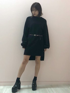 BARAKさん（レディース・161cm）の冬コーディネート