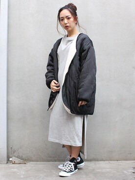 「バラク」｜BARAKさん（レディース・160cm）の冬コーディネート