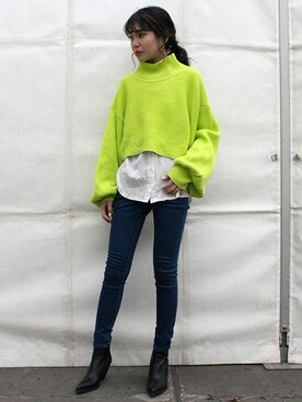 BARAKさん(レディース・160cm)の冬コーディネート