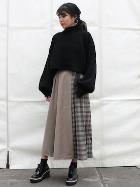 BARAKさん(レディース・160cm)の冬コーディネート