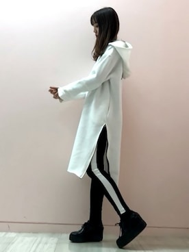 「スエット」｜BARAKさん（レディース・168cm）の冬コーディネート