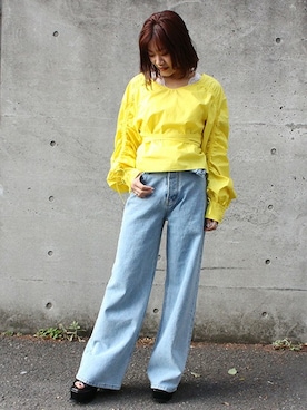 「BARAK（バラク）のアイテム」を使った、BARAKさん（レディース・161cm）の冬コーディネート
