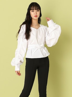 「BARAK（バラク）のアイテム」を使った、BARAKさん（レディース・163cm）の春コーディネート