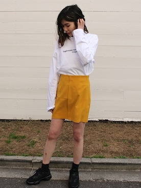 「BARAK（バラク）のアイテム」を使った、BARAKさん（レディース・160cm）の春コーディネート