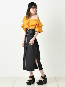 BARAKさん（レディース・160cm）の春コーディネート