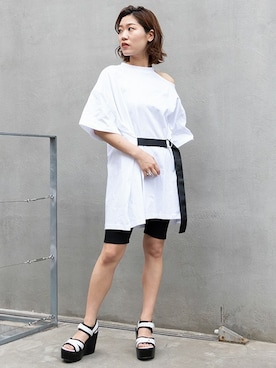 「BARAK（バラク）のアイテム」を使った、BARAKさん（レディース・160cm）の春コーディネート