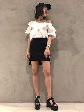 BARAKさん（レディース・160cm）の春コーディネート