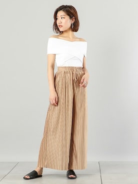 BARAKさん（レディース・160cm）の夏コーディネート