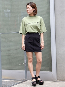 BARAKさん（レディース・160cm）の夏コーディネート