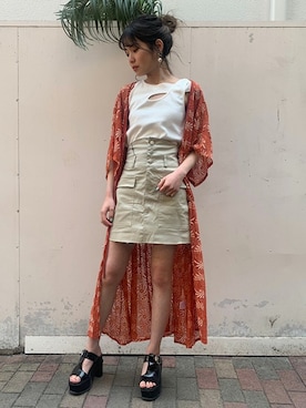 BARAKさん（レディース・160cm）の夏コーディネート