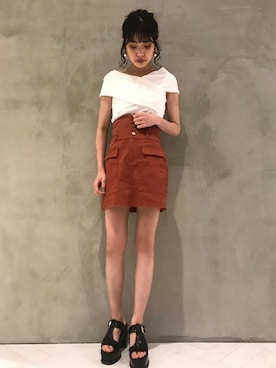 BARAKさん（レディース・160cm）の夏コーディネート