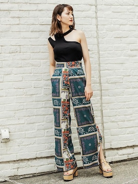 BARAKさん（レディース・167cm）の夏コーディネート