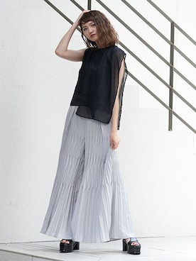 BARAKさん（レディース・167cm）の夏コーディネート