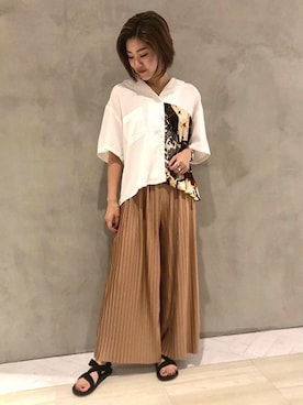 BARAKさん(レディース・160cm)の夏コーディネート