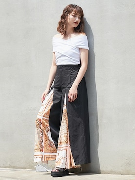 BARAKさん（レディース・167cm）の夏コーディネート