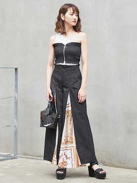 BARAKさん（レディース・167cm）の夏コーディネート