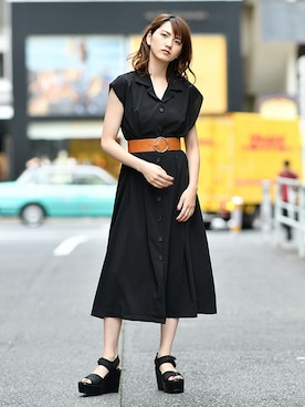 BARAKさん（レディース・167cm）の夏コーディネート